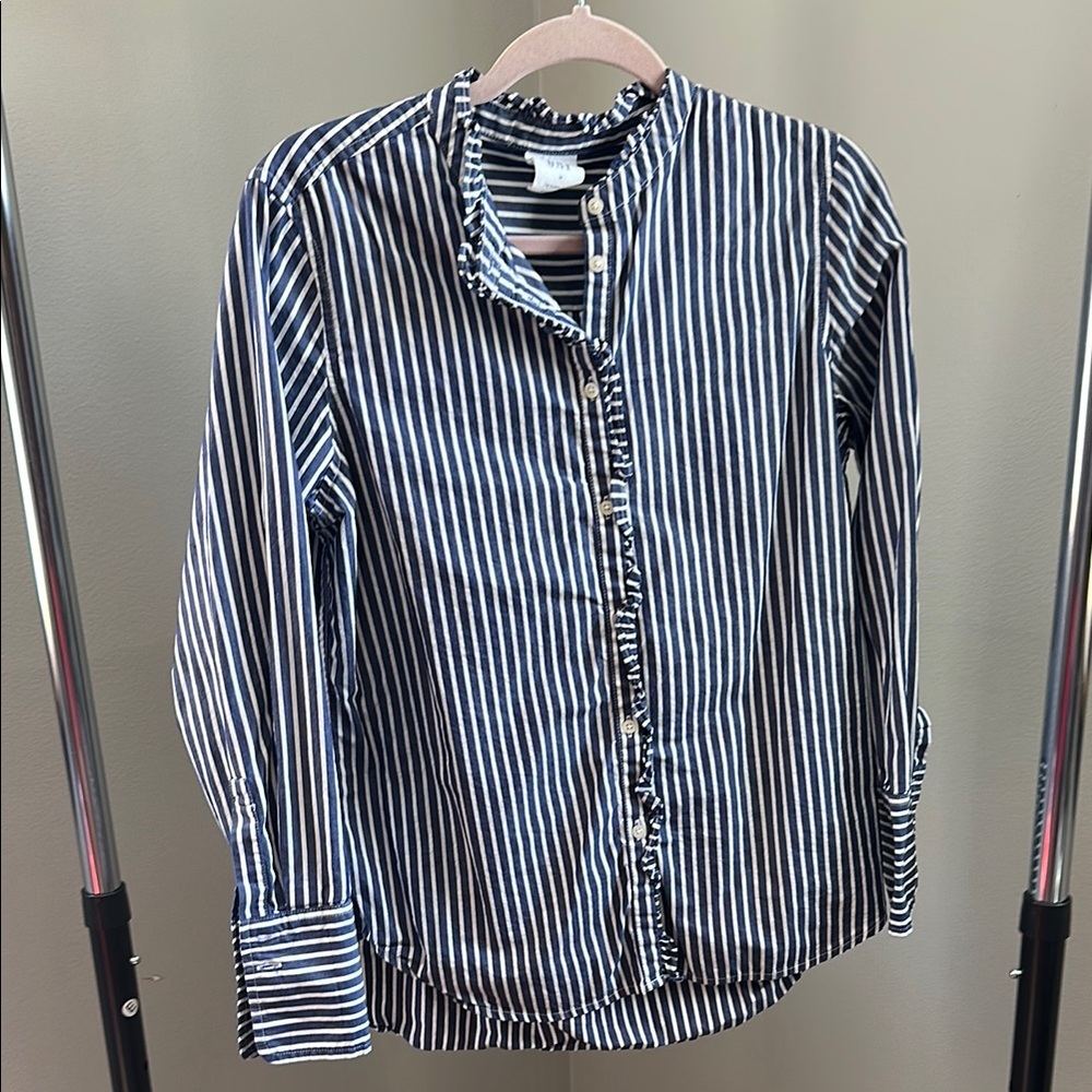 Gap Striped Button-Up Shirt